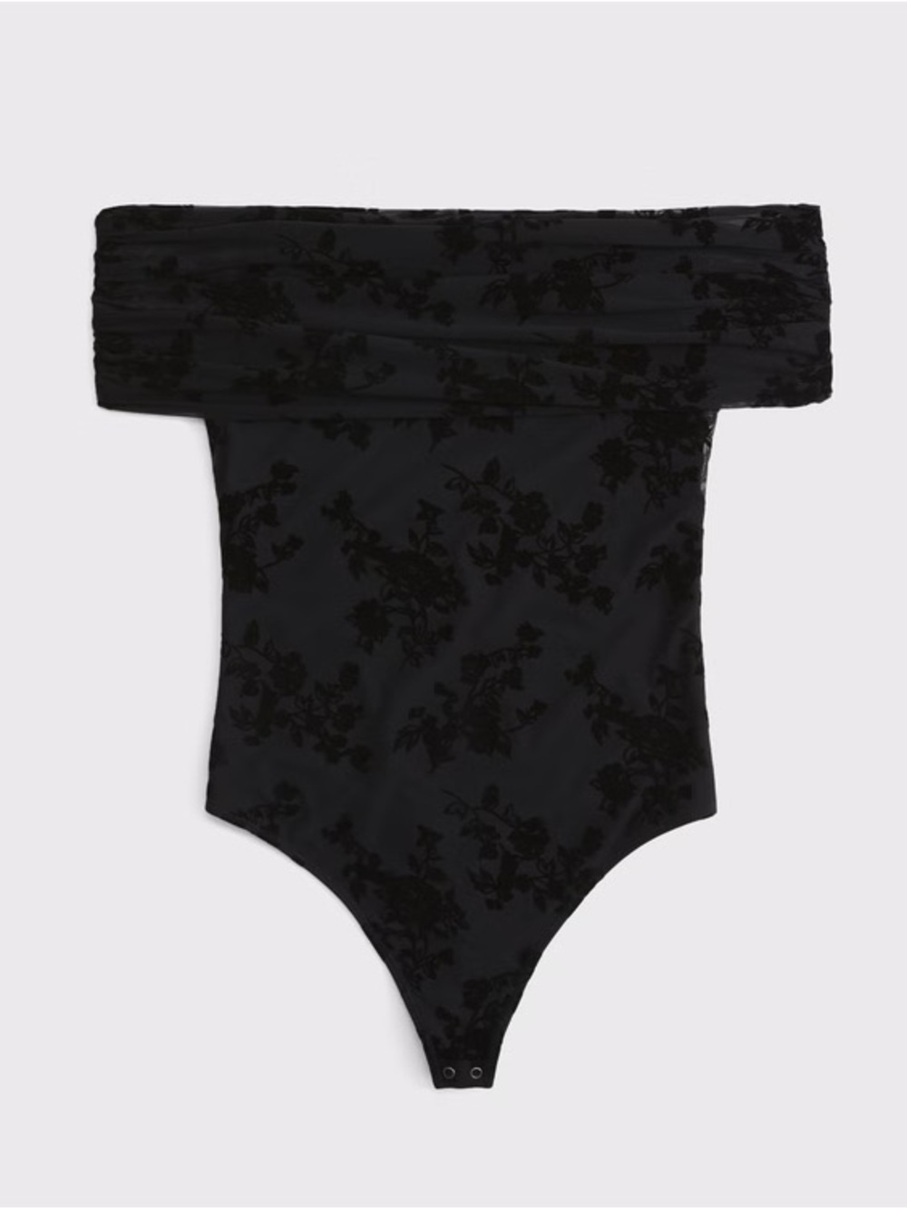 Women's
Mesh Foldover Bodysuit